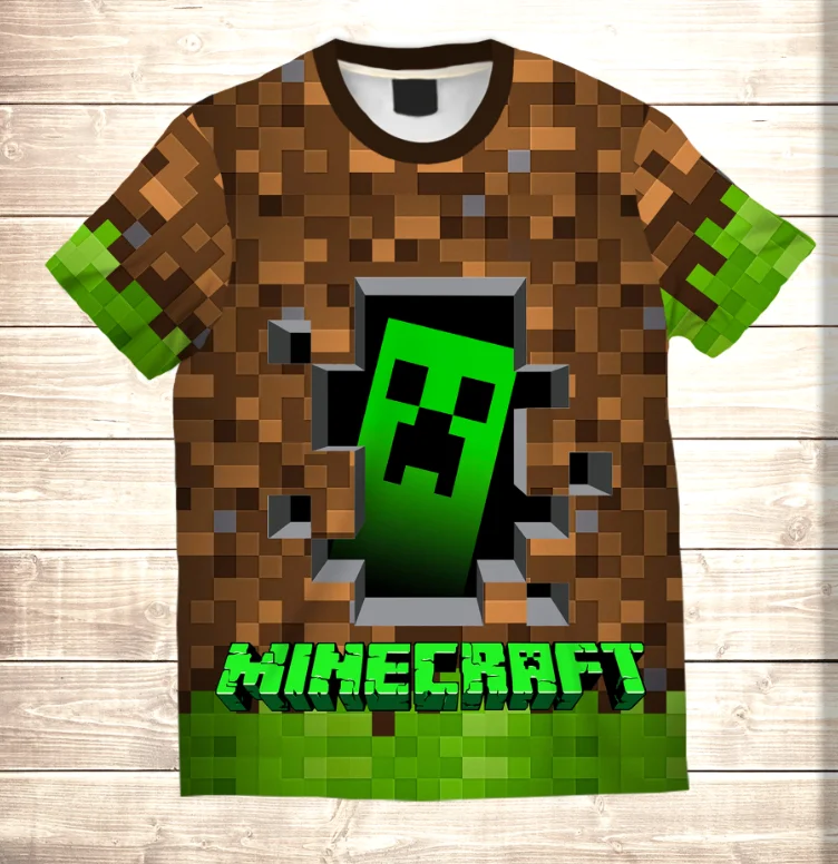 Футболка 3D дитяча MINECRAFT GAME