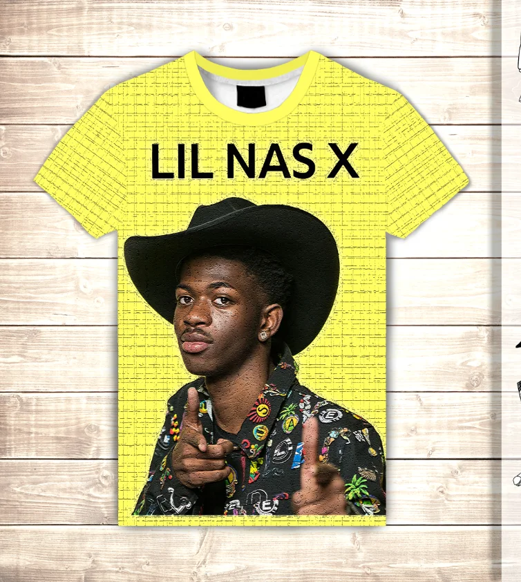 Футболка 3D LIL NAS X