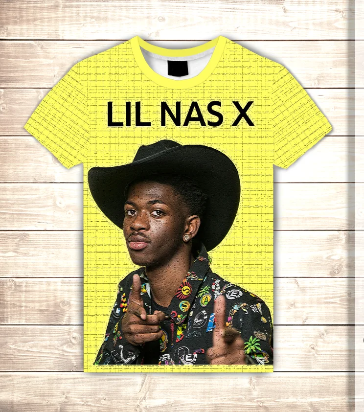 Футболка 3D LIL NAS X