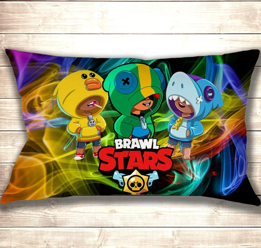Подушка Trio Leon Stars / Леон Brawl Stars