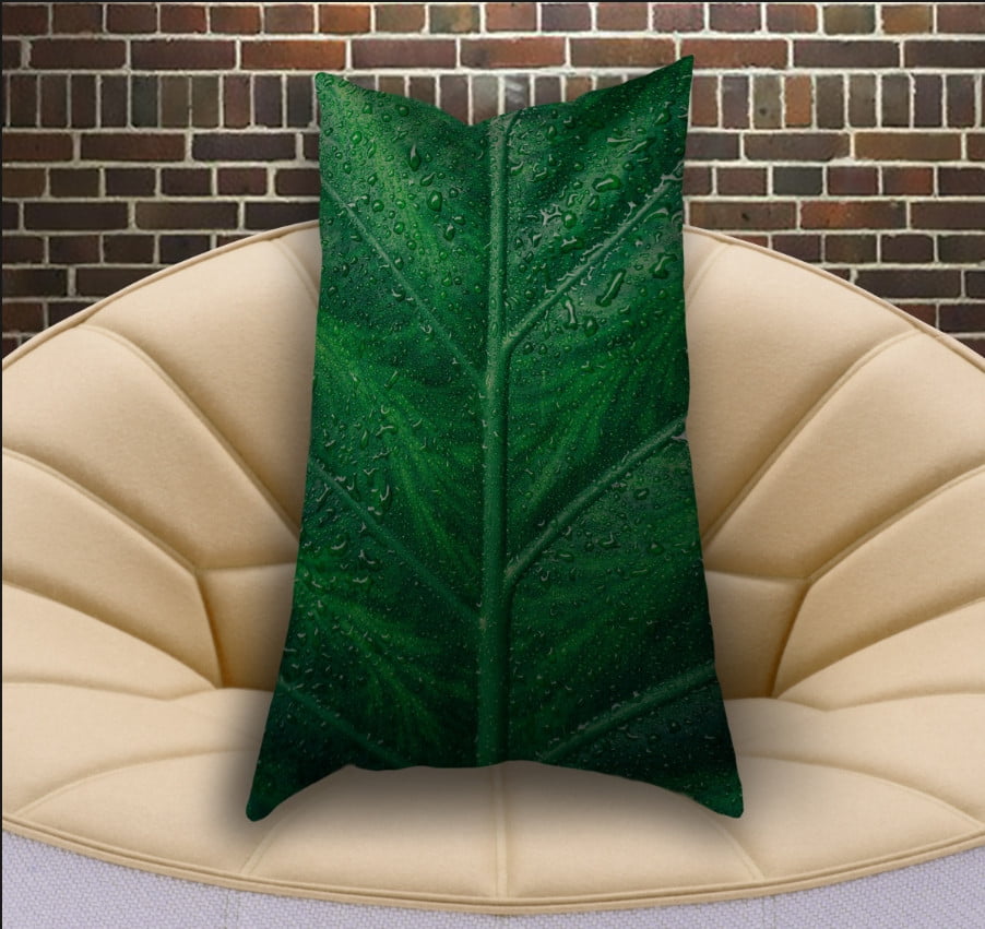 Подушка ростова вертикальна з 3D принтом  Лист