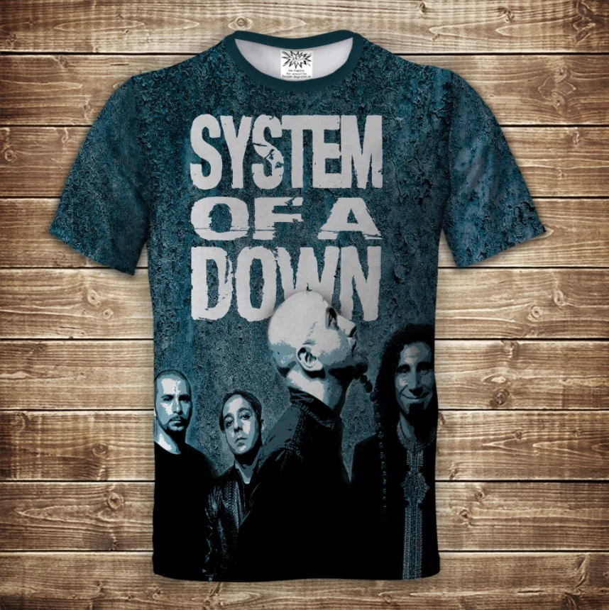 Футболка 3D System of a down