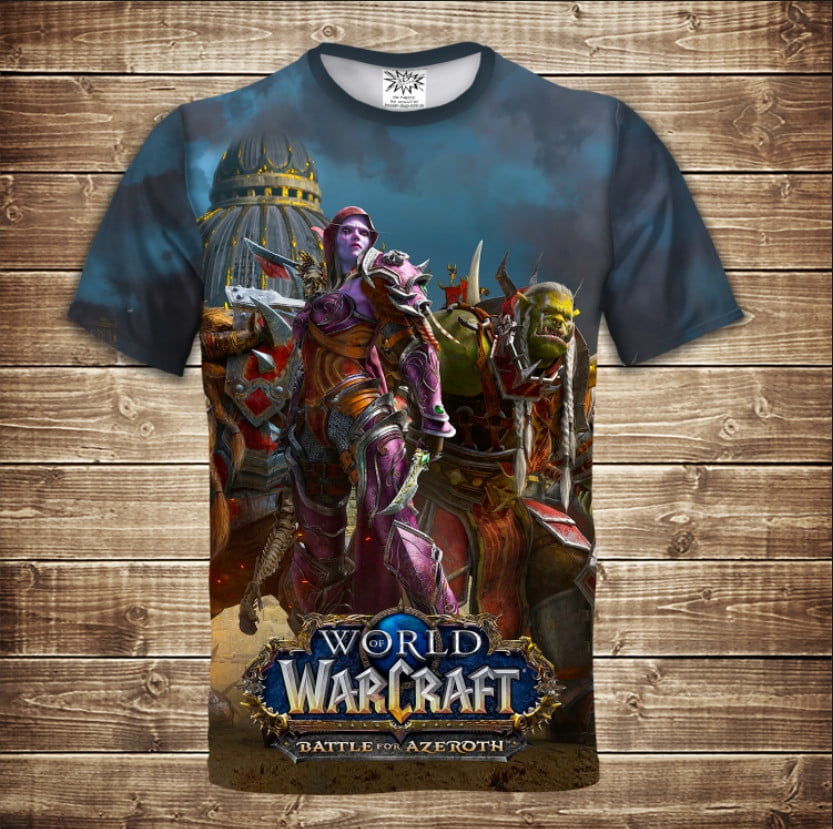 Футболка 3D The World Of Warcraft: Battle For Azeroth Horde