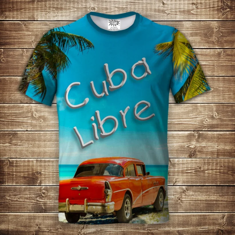 Футболка 3D Cuba Libre