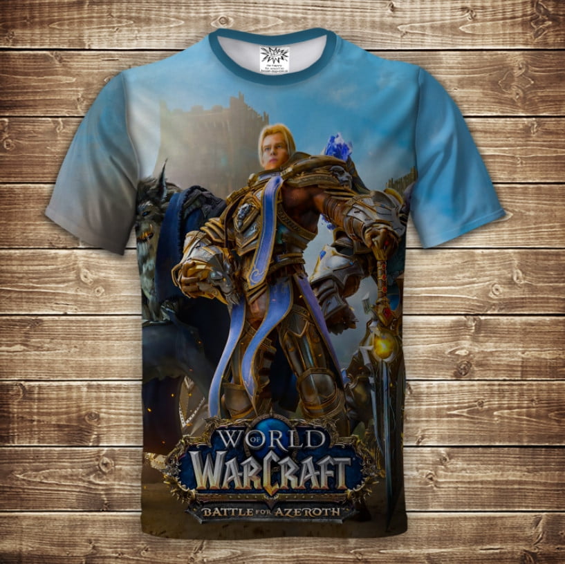 Футболка 3D The World Of Warcraft: Battle For Azeroth